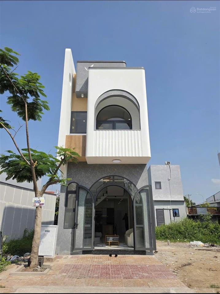 Bán nhà trệt lầu kdc phú an 3pn có nt