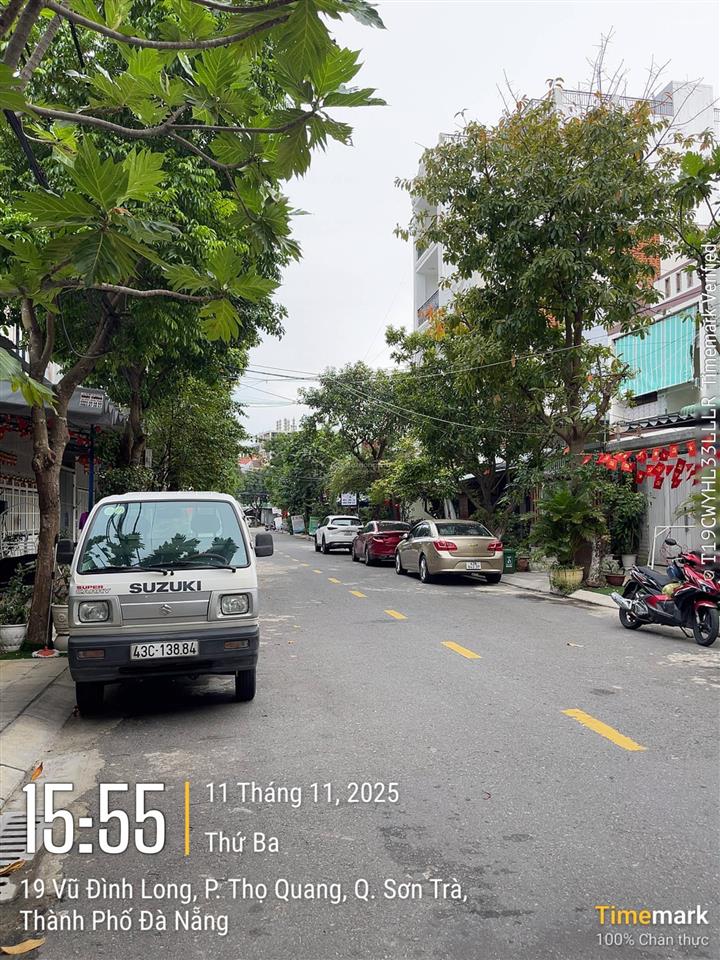 Cần bán nhanh lô đất đường vũ đình long, thọ quang, sơn trà, đà nẵng, 107m2, giá đầu tư