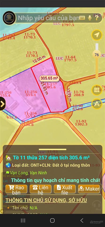 Đất view biển, 2 mặt tiền tại kkt vân phong