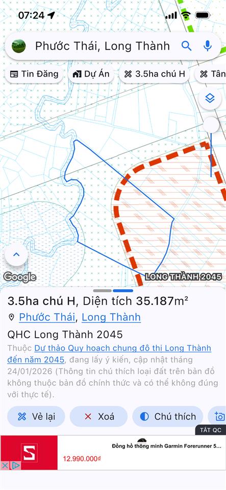 Đất mặt tiền 51c, view hồ ở phước bình cũ, đường nhựa oto đi, shr thổ cư sẵn, giá bao rẻ.