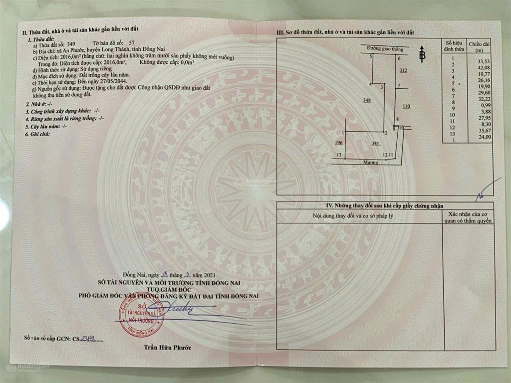 Nhà vườn ở an phước gần thị trấn long thành, đường ôtô né nhau, shr thổ cư sẵn