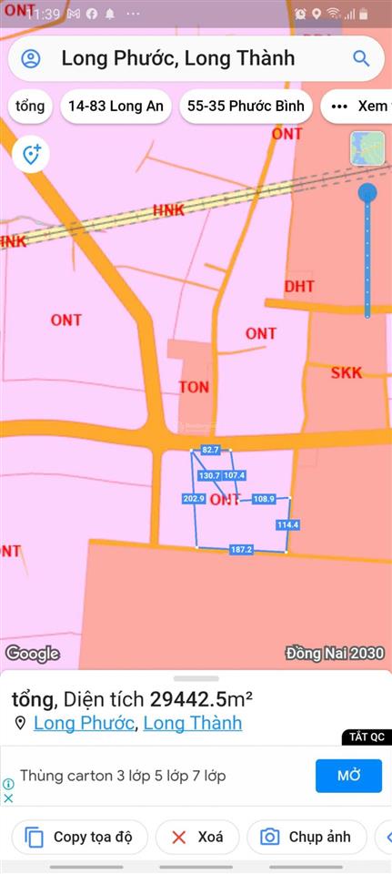 Quỹ đất rộng cho các nhà đầu tư lập dự án ở tân hiệp, long thành, giá cực kỳ tốt.