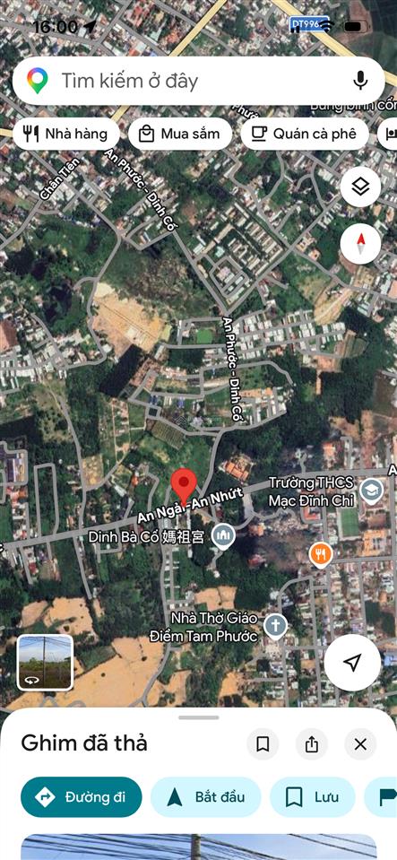 Đất long điền, tphcm, đất 4 mặt tiền đường nhựa thích hợp làm kho bãi hay phân lô.