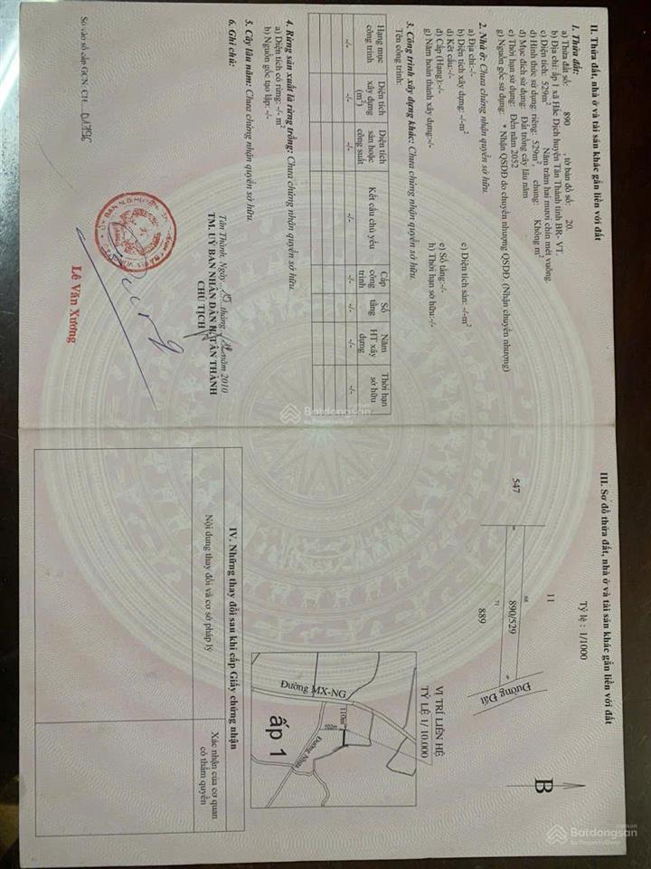 Bán 7600m đất 2mt đường nhựa ở hắc dịch, cách khu công nghệ cao chỉ 500m.