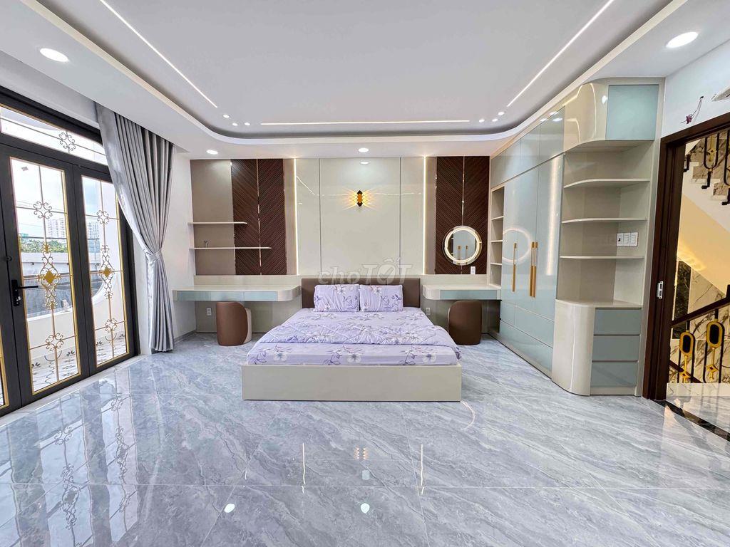 CĂN NHÀ ĐẸP FULL NỘI THẤT SỔ RIÊNG GẦN CHỢ ĐẦU MỐI HM