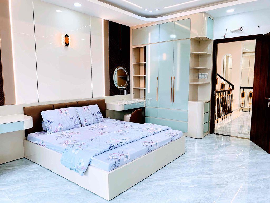 CĂN NHÀ ĐẸP FULL NỘI THẤT SỔ RIÊNG GẦN CHỢ ĐẦU MỐI HM