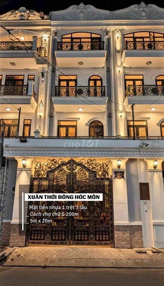 💥NHÀ MẶT TIỀN 5x21 GẦN CHỢ CHỮ S TRẦN VĂN MƯỜI