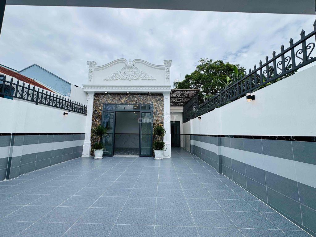 BÁN CĂN NHÀ MỚI 6.7 X 21 XÃ BÀ ĐIỂM GẦN  CV SINH THÁI HÓC MÔN