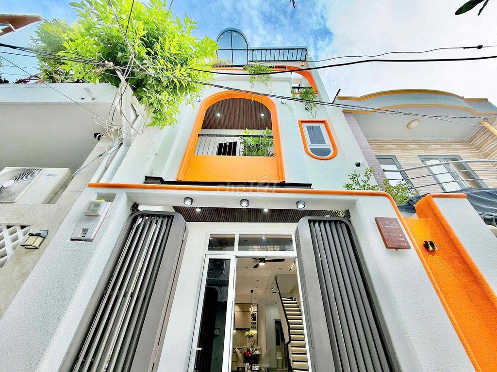 Siêu phẩm xây mới 4 tầng NT CC, dt 4x15m, 60m2 đất, Đ Bùi Đình Tuý,