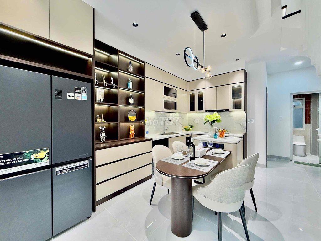 Siêu phẩm xây mới 4 tầng NT CC, dt 4x15m, 60m2 đất, Đ Bùi Đình Tuý,