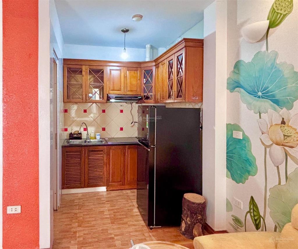 Cho thuê căn hộ 55m2 1 khách 1 ngủ tại thái thịnh  đống đa full nội thất ở luôn giá 8 triệu/tháng