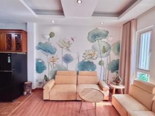 Cho thuê căn hộ 55m2 1 khách 1 ngủ tại thái thịnh  đống đa full nội thất ở luôn giá 8 triệu/tháng
