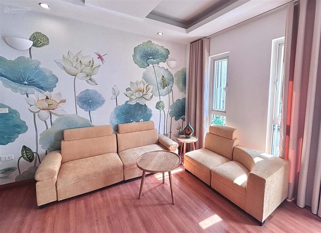 Cho thuê căn hộ 55m2 1 khách 1 ngủ tại thái thịnh  đống đa full nội thất ở luôn giá 8 triệu/tháng