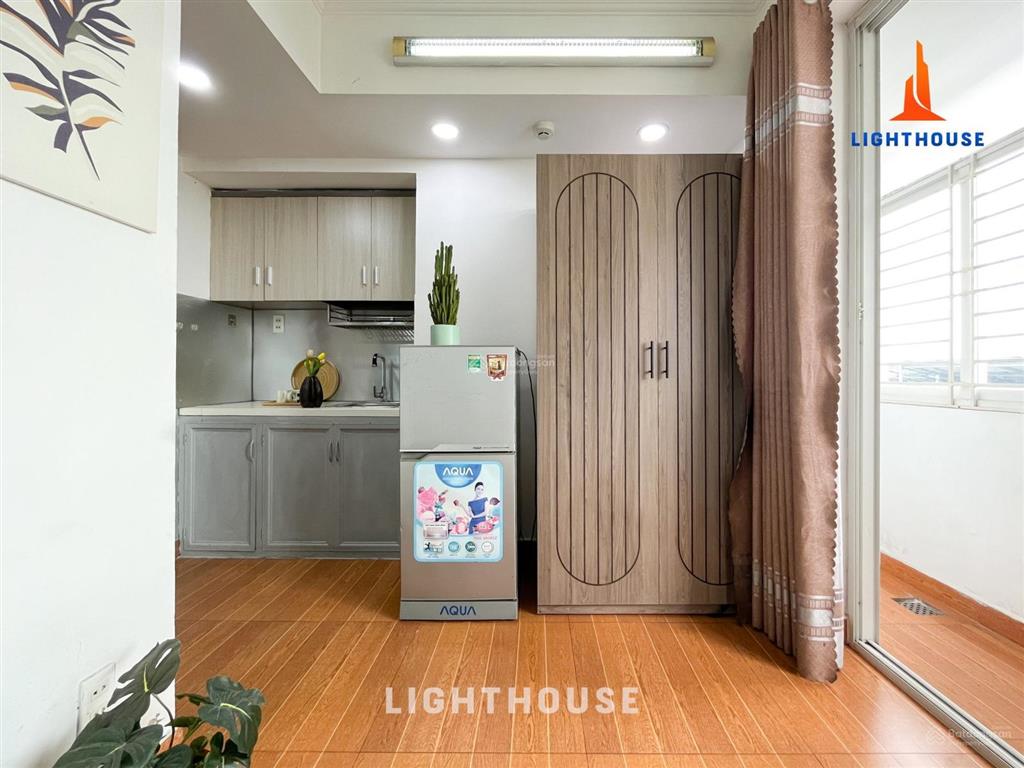 Studio full nt  ban công  bảo vệ, thang máy ngay khu k300  etown tân bình