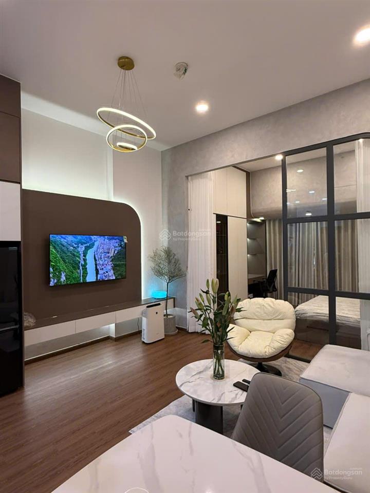 Bán căn hộ 1 phòng ngủ  full nội thất  the sun avenue