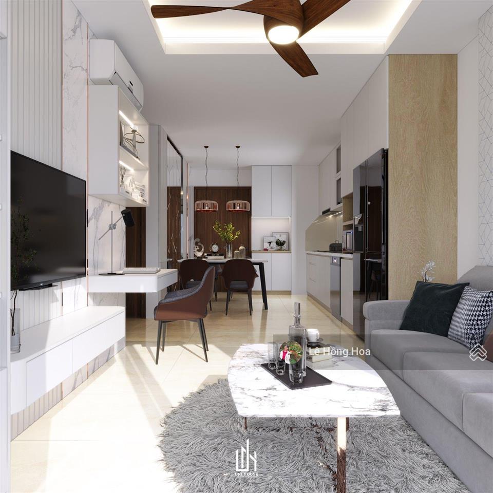 Căn hộ 2pn  52m2 thanh toán chỉ 300 triệu nhận nhà ngân hàng ht vay 80% gần chợ bình chánh