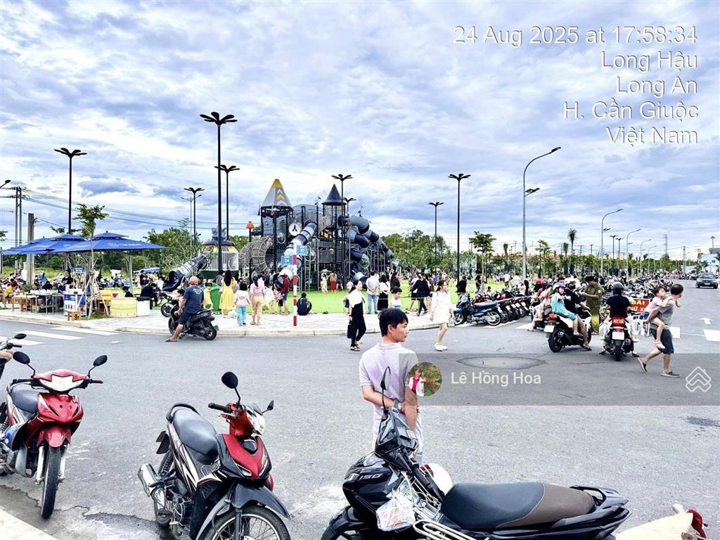 Mở bán gđ2  đất nền sài gòn village long hậu. sổ đỏ trao tay nền duy nhất tại the 826ec