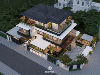 Bán biệt thự 350m2 phố trần thủ độ  kđt pháp vân trục đẹp nhất khu