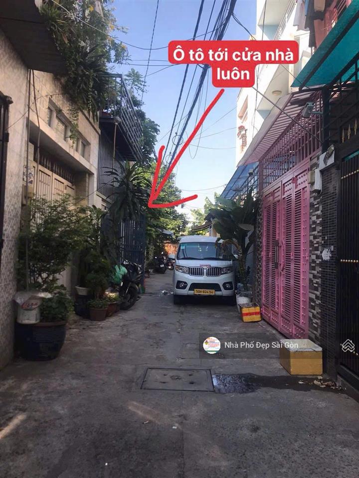 Bán nhà hẻm xe hơi nguyễn hữu tiến  tân phú. dt 4x15m dtcn 50m2 trệt lửng 2pn  giá rẻ chỉ 4,95 tỷ