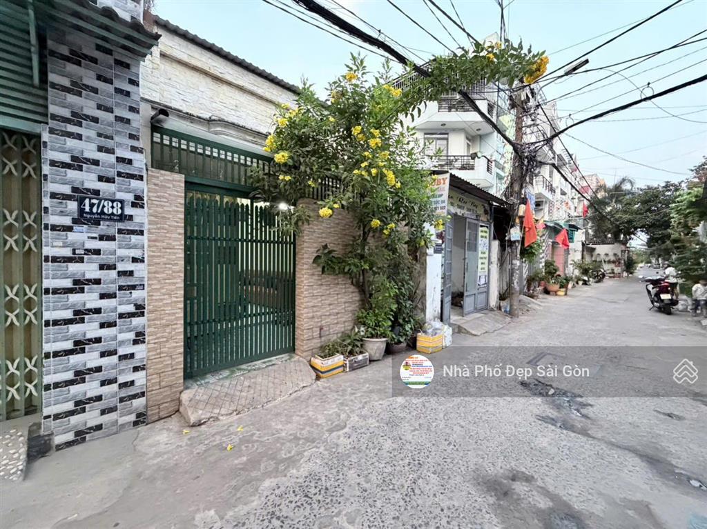 Bán nhà hẻm xe hơi nguyễn hữu tiến  tân phú. dt 4x15m dtcn 50m2 trệt lửng 2pn  giá rẻ chỉ 4,95 tỷ