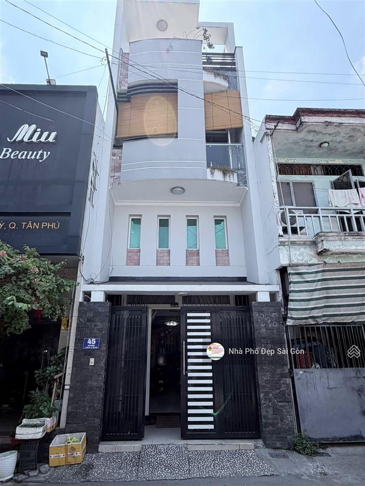 Bán nhà mặt tiền 45 đỗ nhuận, tân phú. dt 4x18, đúc 4 tấm. giá rẻ hơn 9 tỷ