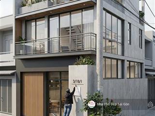 Siêu phẩm căn góc 2 mặt hẻm lê trọng tấn  tân phú. dt 7.5x9.5m  dtkv 70m²