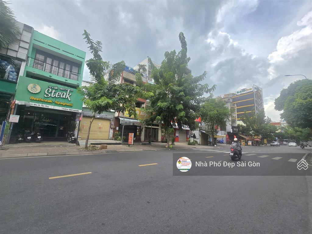 Chỉ 176.8tr/m2 cho siêu phẩm mt tân sơn nhì  tân phú. dt 5x19m vuông vức dtcn 95m2 đủ lộ giới