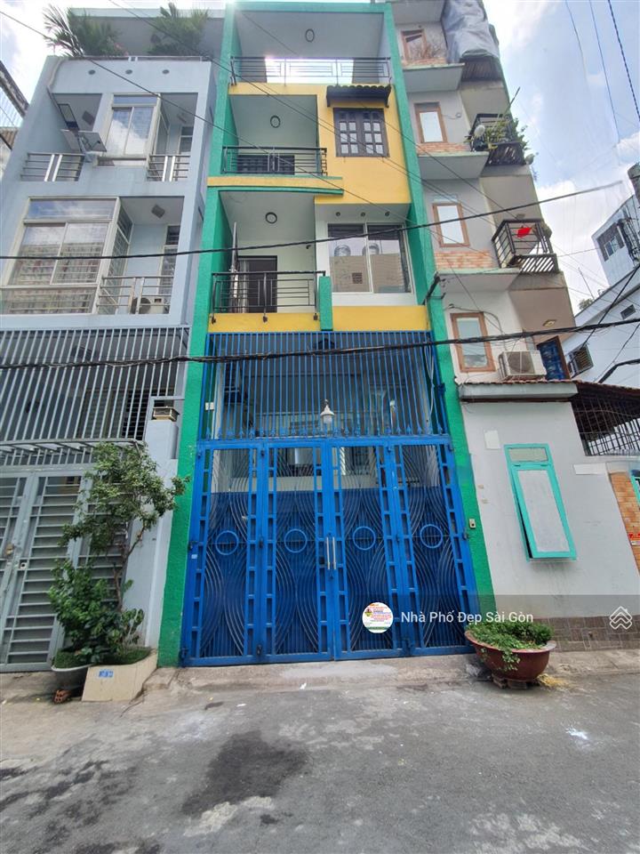 Cho thuê nhà hẻm xe hơi cộng hoà.dt 4.5x15.kc 1 trệt, 1 lửng, 3 lầu,st