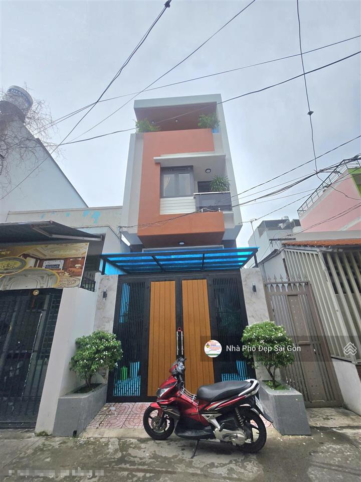 Bán nhà hẻm xe hơi lê trọng tấn, tân phú, dt 4x17m  đúc 2 lầu, sân thượng nhà mới nội thất cao cấp