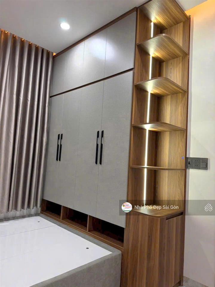 Bán siêu phẩm đúc 1 lầu mới keng  hxh 6m nguyễn văn yến, dt 4.1x16m  3pn, 4wc