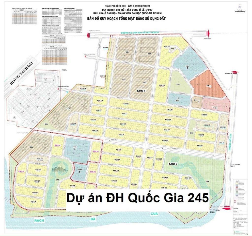 CẦN BÁN ĐẤT NỀN ĐẠI HỌC QUỐC GIA 245 – LONG TRƯỜNG, TP. THỦ ĐỨC