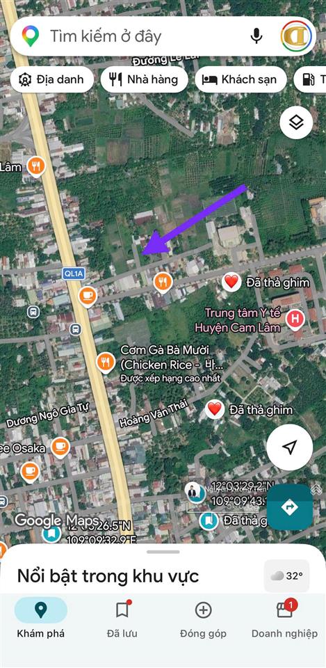 103m2 đất cam đức thổ cư odt sát ql1 chỉ 70m giá 1,25 tỷ kdc hiện hữu, quy hoạch d/a vinhomes