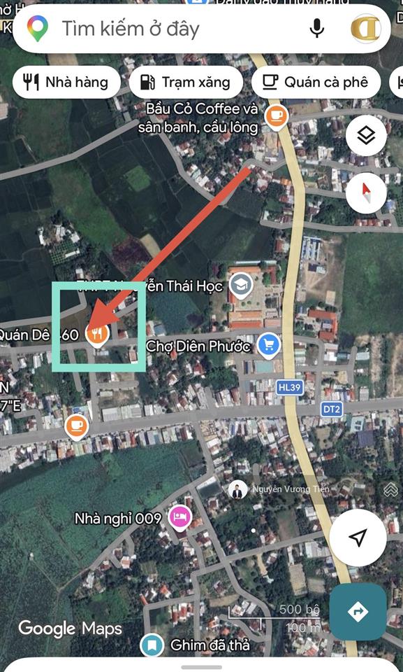 599 triệu đất diên phước 88m2 thổ cư ngang 5,27m gần chợ chỉ 150m. thiện chí bớt lộc