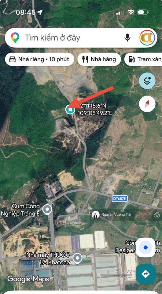 22.809m2 đất rừng sản xuất có nhà vườn đối diện kcn trảng é giá chỉ 4,5 tỷ