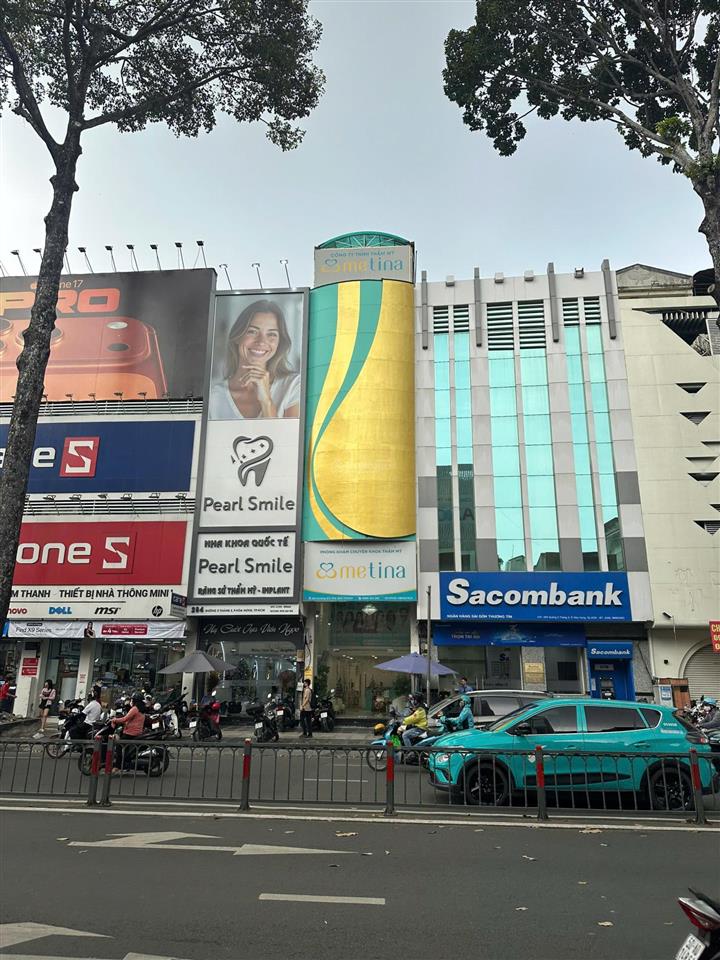 Bán nhà mặt tiền đường 3 tháng 2, p. 12, q. 10  dt 4.1m x 16m  5 tầng  hdt 80tr/tháng