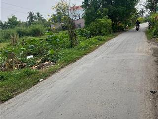 Hưng long, bình chánh. bán 1600m2 đất vườn hưng long tp hcm. mặt tiền nhựa ba chả