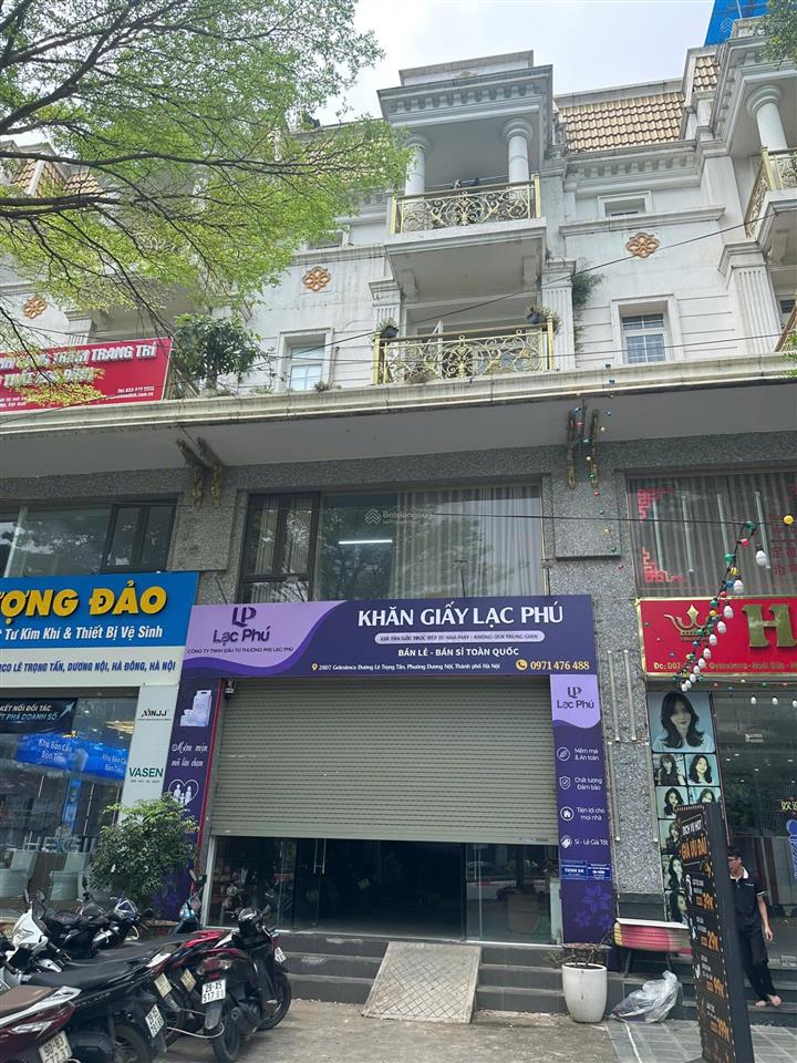 Bán shophouse khu d 132m2 geleximco lê trọng tấn cần bán