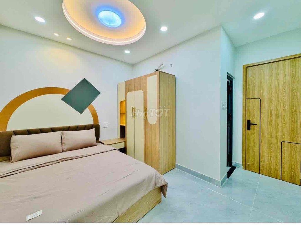 Bán Nhà Hẻm Xe Hơi Bùi Đình Tuý .45m2 Đất x 3Tầng Full Mới