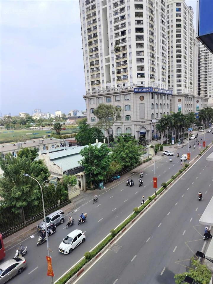 Bán nhà góc 2 mặt tiền cư xá lê đại hành , hẻm hông 8m , 4,3m x 25m , 104m2 , 2 tầng , 20 tỷ tl