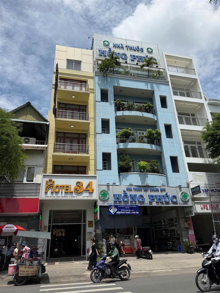 Bán khách sạn mặt tiền 531 sư vạn hạnh, quận 10, 4,2 x 23m, nở hậu 7m, 7 tầng, 40 tỷ