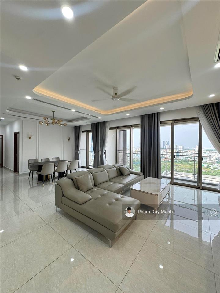 Bán gấp! cặp đập thông the peak midtown, 210m2, 4pn, 3wc, kèm 2 ô xe hơi, lầu cao, view sông 32 tỷ