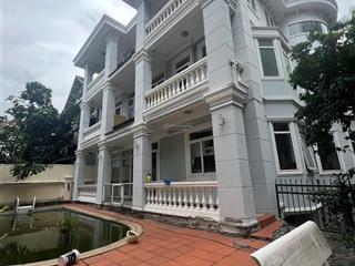 Cho thuê biệt thự nguyễn văn hưởng thảo điền quận 2, 420m², hầm 3 tầng, giá 131 triệu/tháng