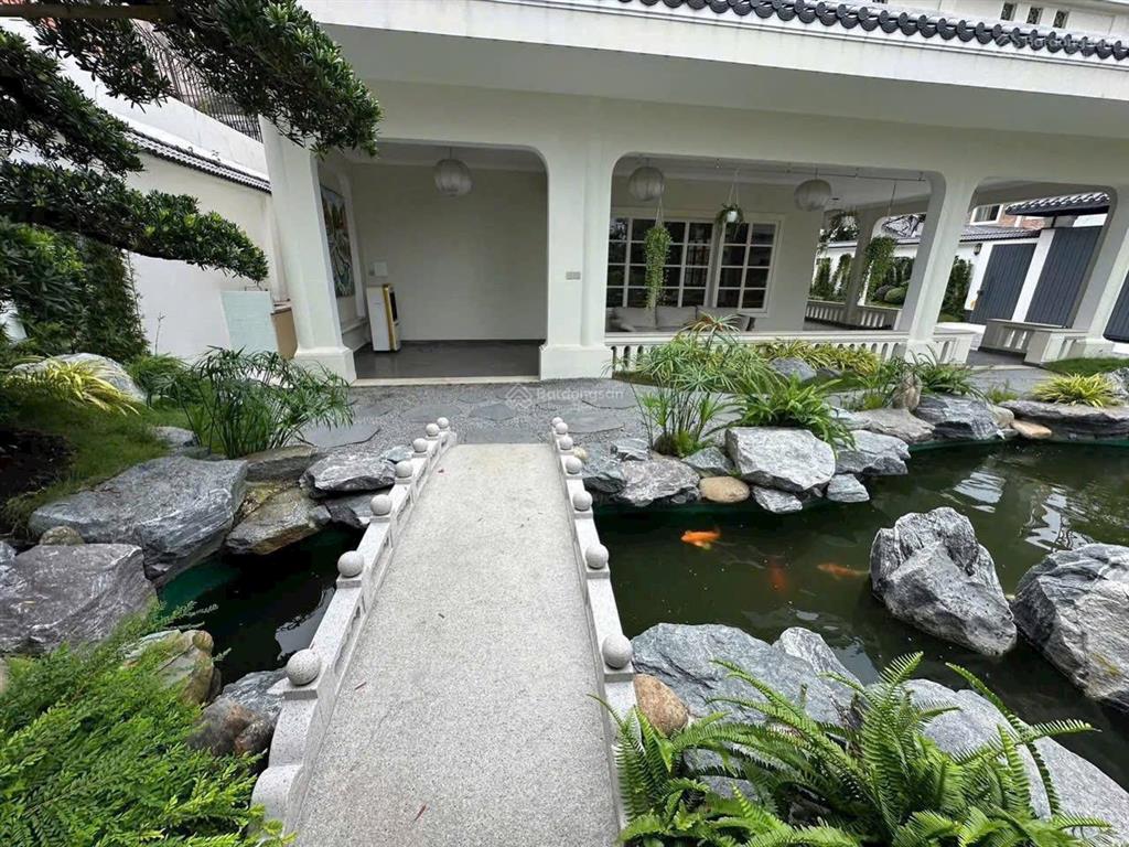 Biệt thự phong cách nhật bản hồ bơi hồ cá koi tại phường thảo điền, 250 tỷ, 1000m2,