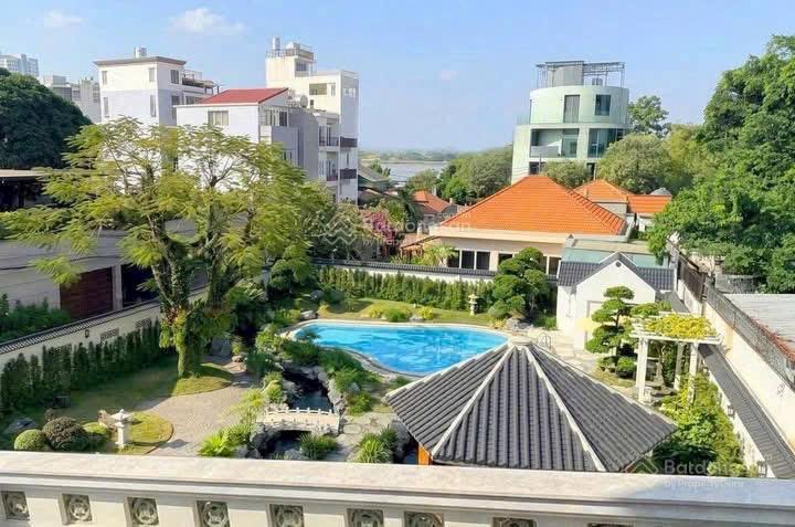 Biệt thự phong cách nhật bản hồ bơi hồ cá koi tại phường thảo điền, 250 tỷ, 1000m2,