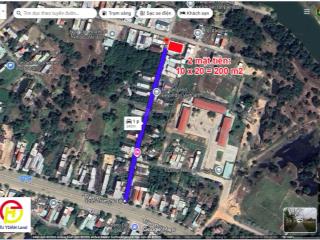 Trục chính làng quê bán lô đất 2 mặt tiền dt 10x20=200 m2 giá chỉ 3,3 tỷ