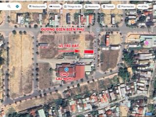 Khu phố chợ lai nghi (có sổ) cần bán lô đất 02 mặt tiền ngay trục chính ra vào chợ.