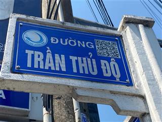 Bán lô đất 2 mặt tiền đường trần thủ độ. diện tích 705 m2