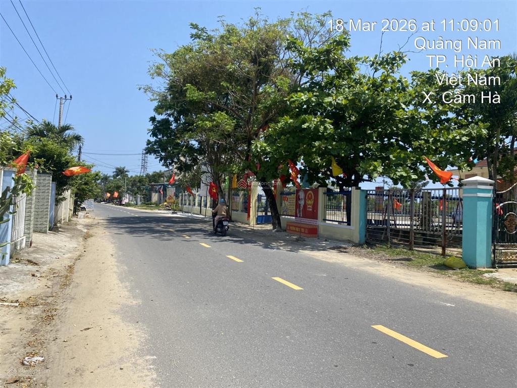 Bán lô đất 1.352 m2 (ngang 25m), đường bàu ốc hạ 1  hội an, giá chỉ 14,8 tr/m2