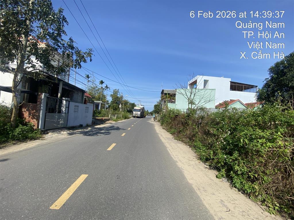 Bán lô đất 1.352 m2 (ngang 25m), đường bàu ốc hạ 1  hội an, giá chỉ 14,8 tr/m2