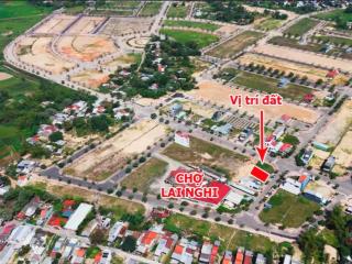 Chợ lai nghi  p. điện bàn đông bán lô đất 02 mặt tiền ngay trong khuôn viên chợ mới
